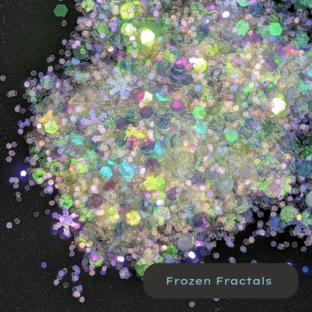frozen biodegradable plant based glitter