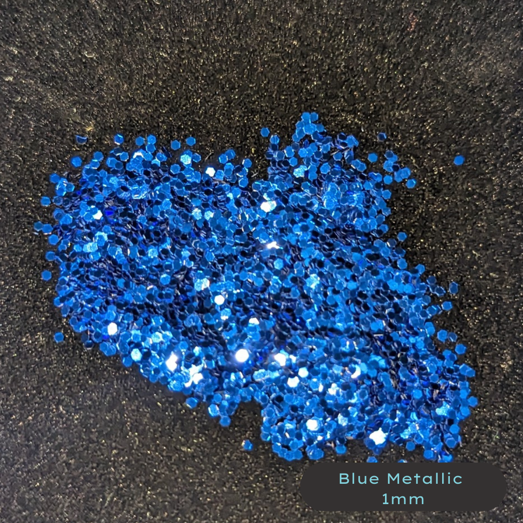 Royal Blue Metallic Fine Biodegradable Glitter 1 mm
