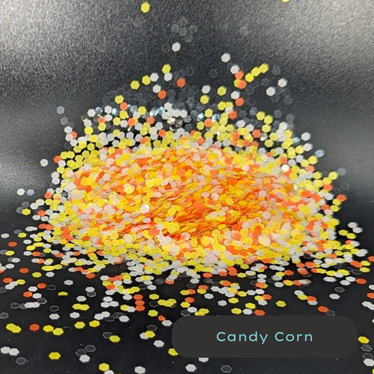 candy corn plant based glitter