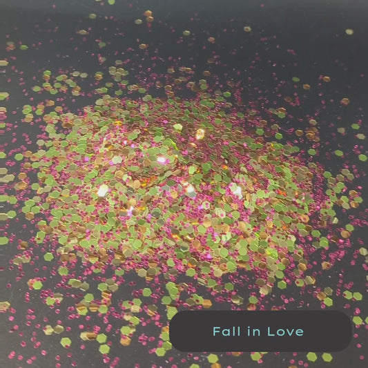 Fall in Love- Biodegradable Glitter