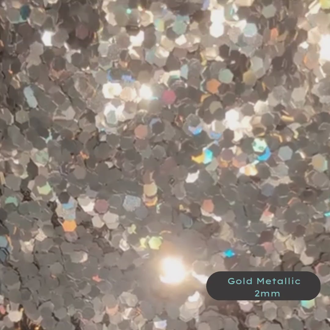 gold biodegradable glitter