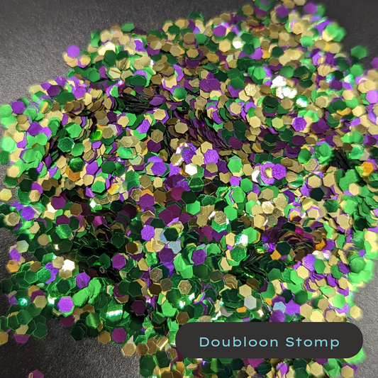 purple green Gold Mardi gras Biodegradable glitter