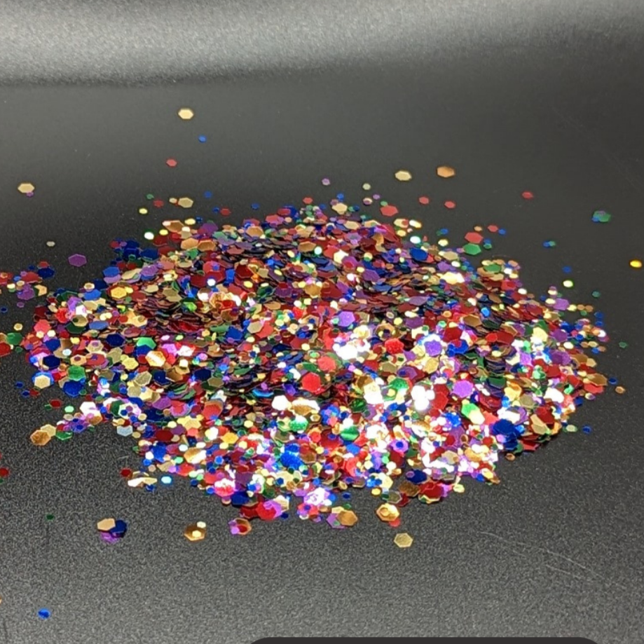 I π Rainbows Eco Glitter