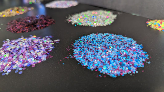 Glitter for melt and pour soap making