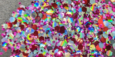 holographic biodegradable glitter