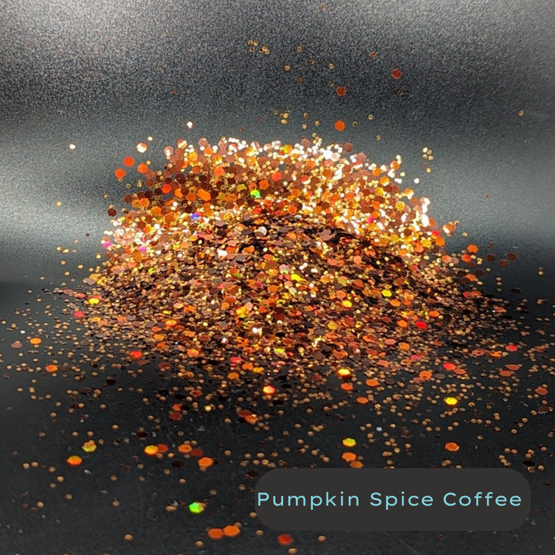 brown plant based glitter 