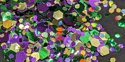 purple biodegradable eco glitter
