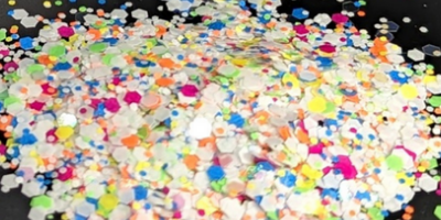 White Biodegradable Eco Glitter