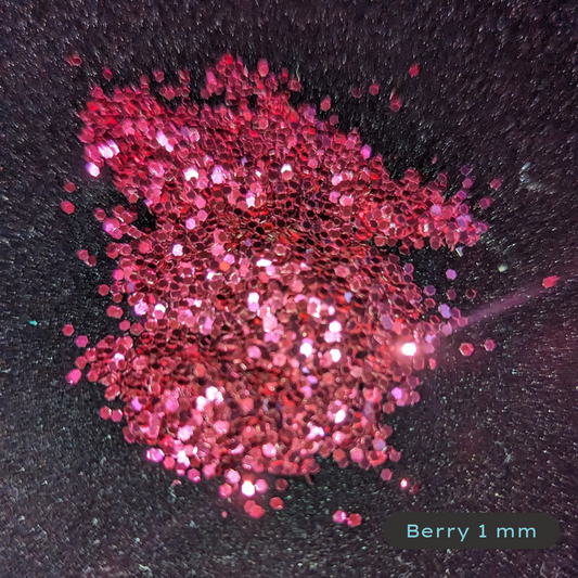 Berry 1mm Biodegradable Glitter