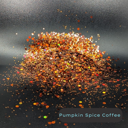 Pumpkin Spice Coffee - Biodegradable Glitter