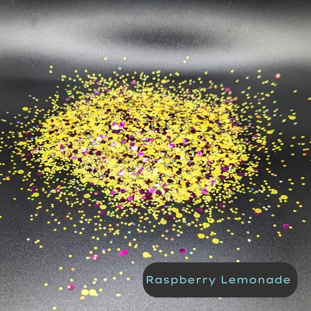 Raspberry Lemonade- Biodegradable Glitter