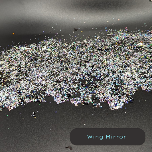 Wing Mirror - Biodegradable Glitter