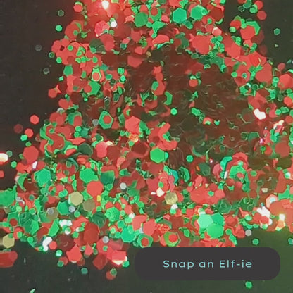 Snap an Elf-ie- Biodegradable Glitter