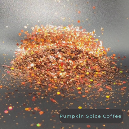 Pumpkin Spice Coffee - Biodegradable Glitter