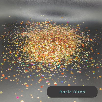 Basic Bitch - Biodegradable Glitter