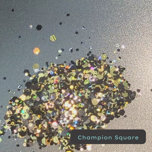 Champion Square - Biodegradable Eco Glitter