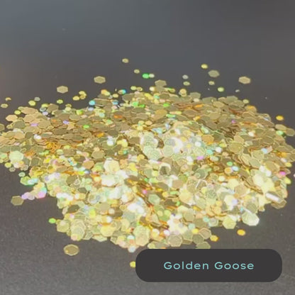 Golden Goose Gold Biodegradable Eco Glitter