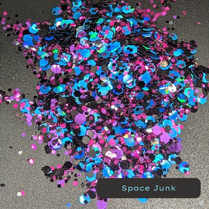 Space Junk Galaxy Biodegradable Eco Glitter