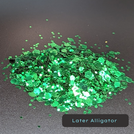 Later Alligator Biodegradable Eco Glitter