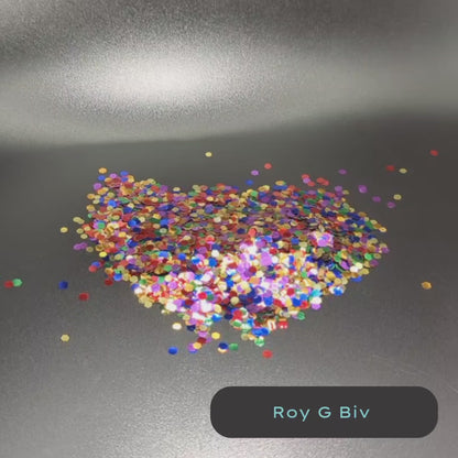 Roy G Biv Rainbow Eco Glitter