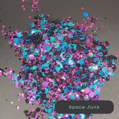 Space Junk Galaxy Biodegradable Eco Glitter