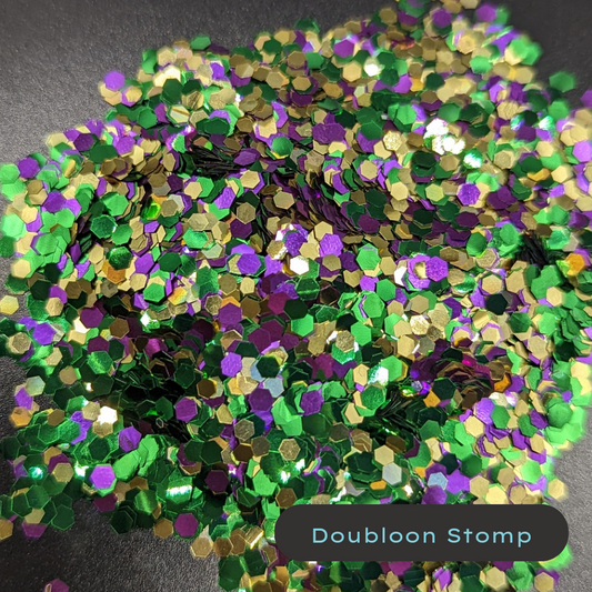 purple green Gold Mardi gras Biodegradable glitter 