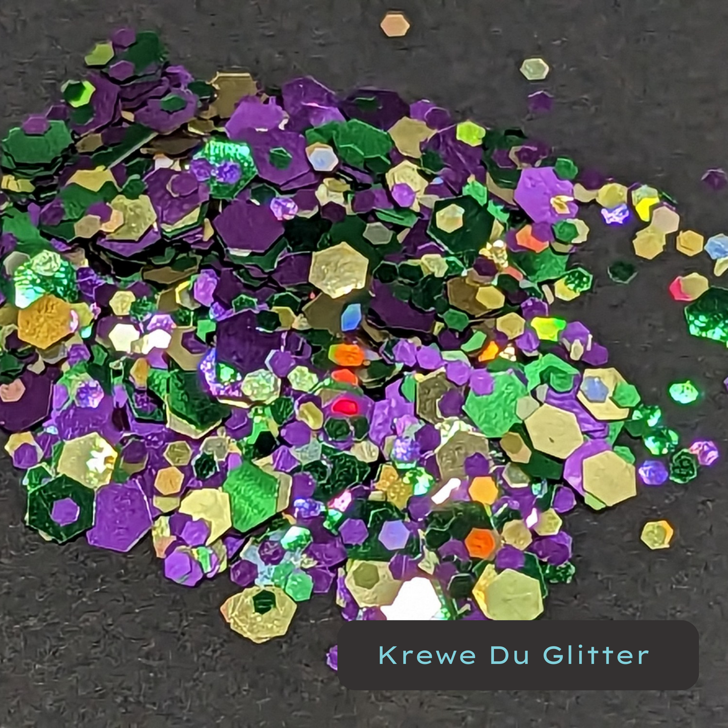 Krewe Du Glitter Mardi Gras Biodegradable Eco Glitter