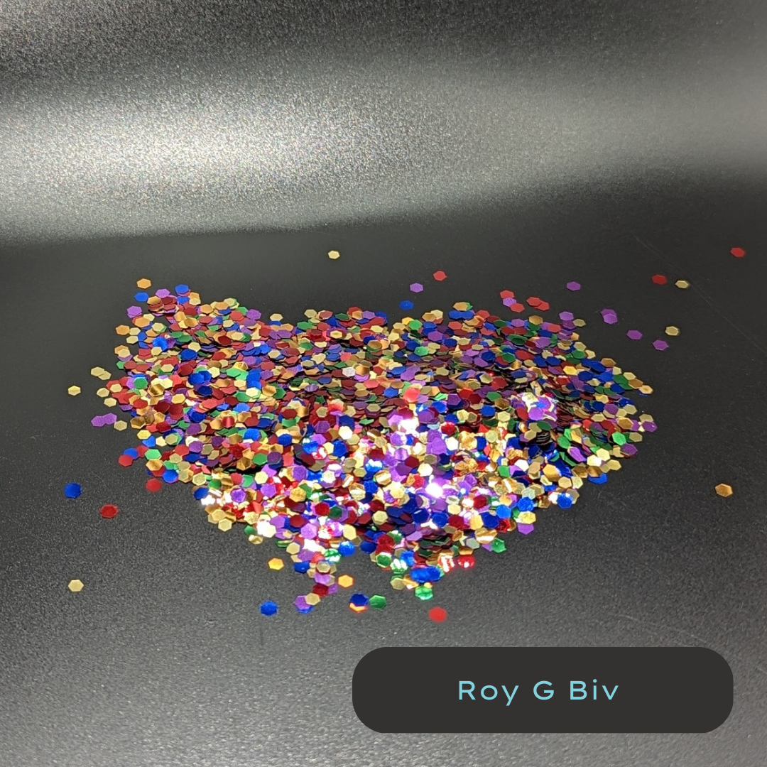 Roy G Biv Rainbow Eco Glitter